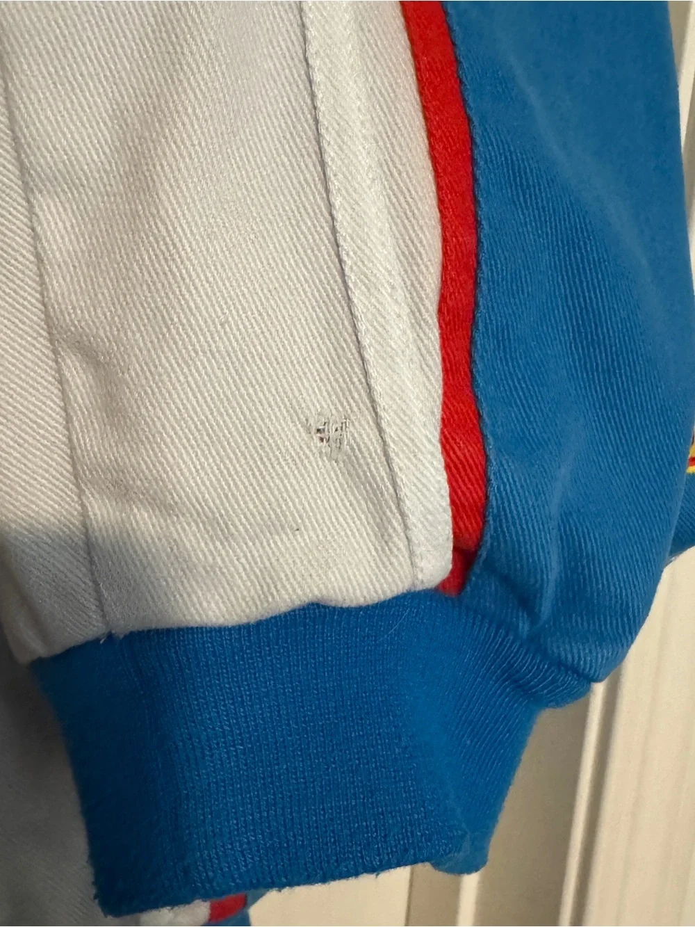 Vintage Kurt Busch Miller Lite Racing Jacket - Blue White Red Logo